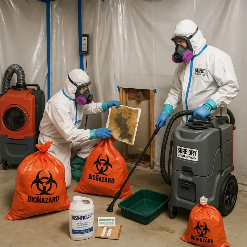 Contaminated Water Handling Protocols process in Coaldale, PA
