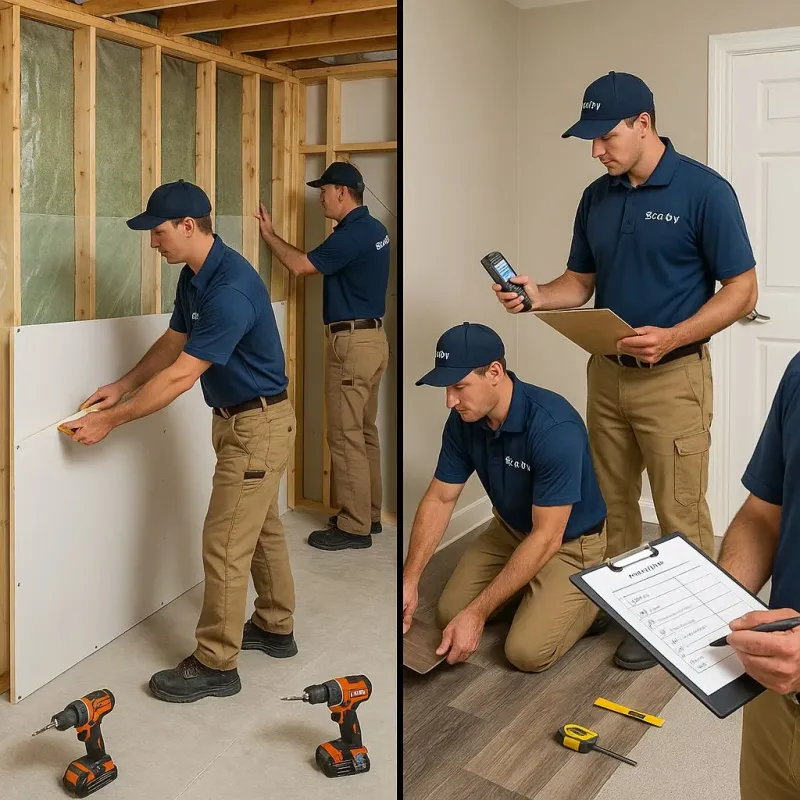 Repairs and Reconstruction process in Coaldale, PA